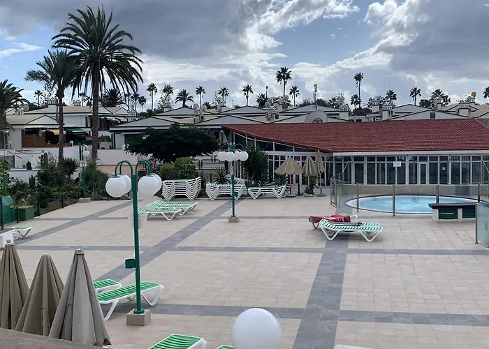 En Complejo Tranquilo En Hébergement de vacances Maspalomas (Gran Canaria)